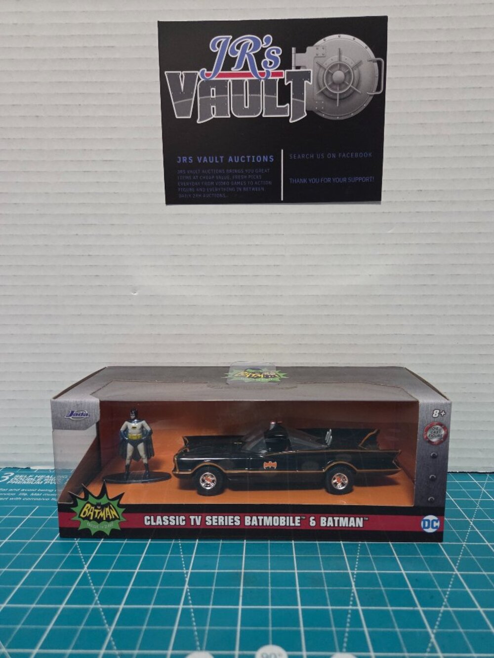 Jada Batman Classic TV Series Batmobile & Batman Figure NIB